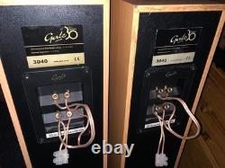 Gale 30 Series 3040 Floor Standing Hi-Fi Speakers Pair Wood Finish