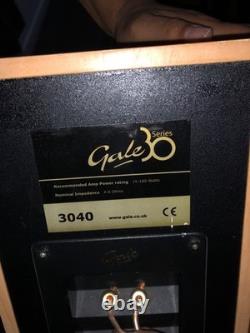 Gale 30 Series 3040 Floor Standing Hi-Fi Speakers Pair Wood Finish