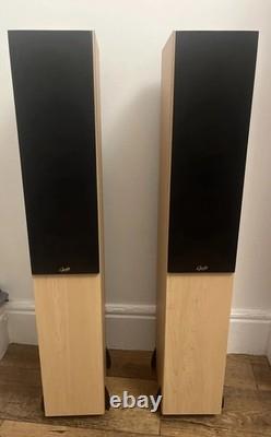 Gale 4040 Series Pair High-Fidelity Floor Standing Beech Speakers