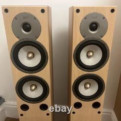 Gale 4040 Series Pair High-Fidelity Floor Standing Beech Speakers