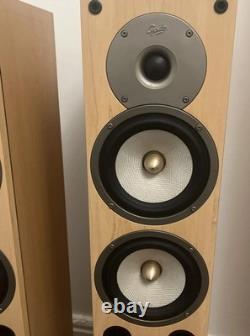 Gale 4040 Series Pair High-Fidelity Floor Standing Beech Speakers