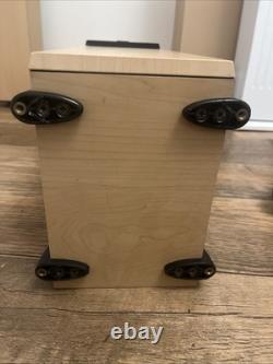 Gale 4040 Series Pair High-Fidelity Floor Standing Beech Speakers
