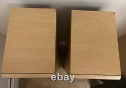 Gale 4040 Series Pair High-Fidelity Floor Standing Beech Speakers