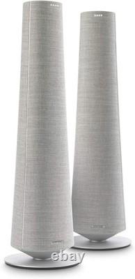Harman Kardon Citation Tower PREMIUM FLOORSTANDING STEREO SMART SPEAKERS Grey