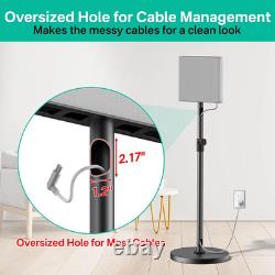 Heavy-Duty Floor Speaker Stands Pair for Sony HT-A9M2 Stand Height Adjustable