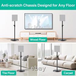 Heavy-Duty Floor Speaker Stands Pair for Sony HT-A9M2 Stand Height Adjustable