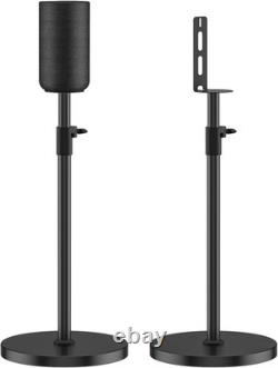 Height Adjustable Floor Speaker Stands Pair for Sony SA-RS5 Speaker Stands Hea