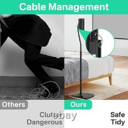 Height Adjustable Speaker Stands (Slideconnect) Floor Stands for Bose Surround