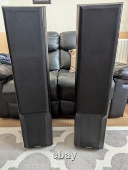Heybrook HB4 Floor Standing Speakers Black Excellent Condition
