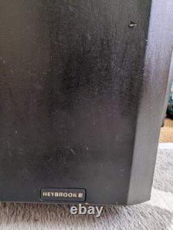 Heybrook HB4 Floor Standing Speakers Black Excellent Condition