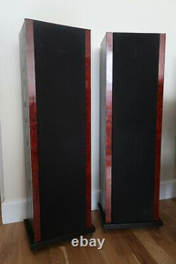 Heybrook Sextet Floor Standing Speakers Black And Walnut A Rare British Classic