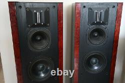 Heybrook Sextet Floor Standing Speakers Black And Walnut A Rare British Classic