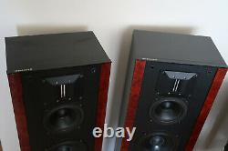 Heybrook Sextet Floor Standing Speakers Black And Walnut A Rare British Classic