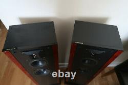 Heybrook Sextet Floor Standing Speakers Black And Walnut A Rare British Classic