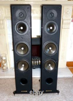 High End Sonus Faber Domus Grand Piano Speakers -Made in Italy- Free Chord wires