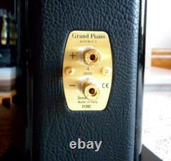 High End Sonus Faber Domus Grand Piano Speakers -Made in Italy- Free Chord wires