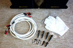 High End Sonus Faber Domus Grand Piano Speakers -Made in Italy- Free Chord wires