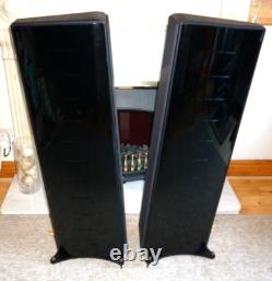 High End Sonus Faber Domus Grand Piano Speakers -Made in Italy- Free Chord wires