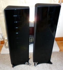 High End Sonus Faber Domus Grand Piano Speakers -Made in Italy- Free Chord wires
