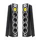 Home Stereo HiFi Tower Tall Boy Floor Standing Speakers 600W Black 4 Woofers