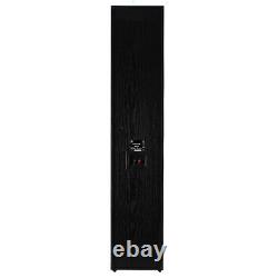Home Stereo HiFi Tower Tall Boy Floor Standing Speakers 600W Black 4 Woofers