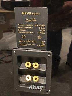 ICON AUDIO MFV3'Signature' Speakers High Efficiency For Valve Amplifier Superb