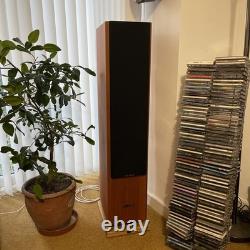 ICON AUDIO MFV 3 SUPER FLOORSTAND SPEAKERS in CHERRY FINISH. With custom stands