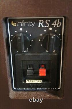 INFINITY RS4b FLOORSTANDING SPEAKERS