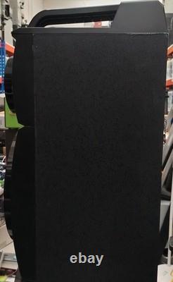 Ibiza Sound STANDUP308 400W Active Box With LED Effects Black See Desc