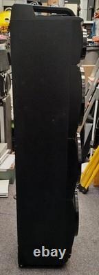 Ibiza Sound STANDUP308 400W Active Box With LED Effects Black See Desc