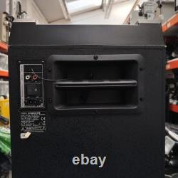 Ibiza Sound STANDUP308 400W Active Box With LED Effects Black See Desc