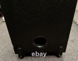 Ibiza Sound STANDUP308 400W Active Box With LED Effects Black See Desc