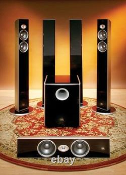 JBL 5.1 Sound Surround Speakers 4x CST55 floor standing CSL55 centre CSS10 sub