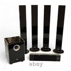 JBL 5.1 Sound Surround Speakers 4x CST55 floor standing CSL55 centre CSS10 sub