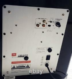 JBL 5.1 Sound Surround Speakers 4x CST55 floor standing CSL55 centre CSS10 sub