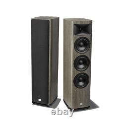 JBL HDI-3600 Floorstanding Speakers Grey Oak