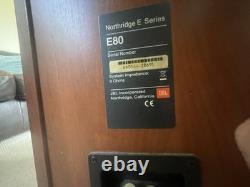 JBL Northridge E80 Floorstanding Speakers + EC25 Centre Channel Great Sound