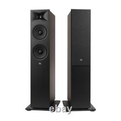 JBL Stage 260F Speakers 6.5 FloorStanding Loudspeakers HDI Horn Pair Black