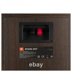 JBL Stage 260F Speakers 6.5 FloorStanding Loudspeakers HDI Horn Pair Black
