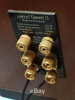 Jamo Concert 11 Danish High End Floorstanding Hi-Fi Speakers (150/200W)