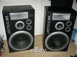 Jamo D365 pair of floor standing HiFi Speakers Rare 3 way