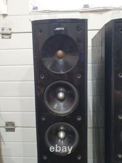 Jamo S606 S 606 Floorstanding Speakers Black Home Cinema Hi-Fi Pair Loudspeakers