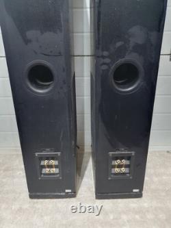 Jamo S606 S 606 Floorstanding Speakers Black Home Cinema Hi-Fi Pair Loudspeakers