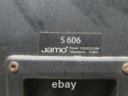 Jamo S606 S 606 Floorstanding Speakers Black Home Cinema Hi-Fi Pair Loudspeakers