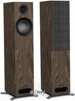 Jamo S805 Floorstanding Tower Speaker Pair Hifi / Home Cinema Walnut