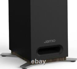 Jamo S805 Speakers PAIR Black Floor Standing Loudspeakers Front Port