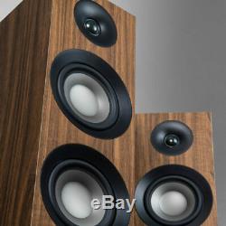 Jamo Studio 809 Floorstanding Tower Hifi Speaker Pair Walnut (RRP £625)