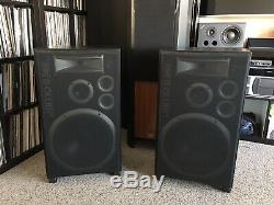 Jamo d 365 loud floorstanding speakers, 15 woofers, horn tweeters