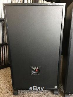 Jamo d 365 loud floorstanding speakers, 15 woofers, horn tweeters