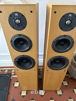 Jbl xTI60 Floorstanding Hi Fi Speakers Vintage Hifi FLOORSTANDERS Beech YORK